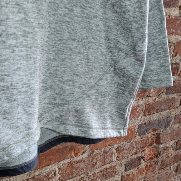 Lands' End XL Heathered Cowl Neck Oeko-Tex Standard 100 Pullover Sweater - Picture 2 of 11